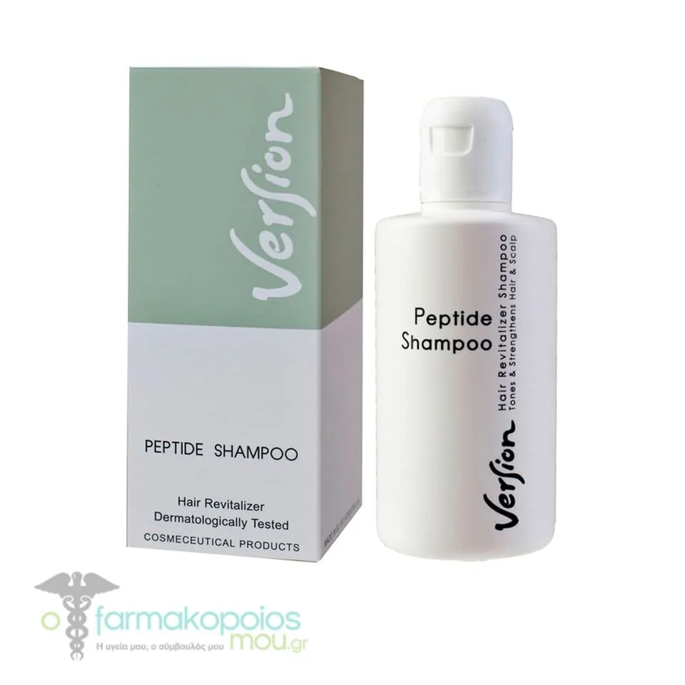 Version Derma Peptide Shampoo Σαμπουάν για Τόνωση &amp; Ενδυνάμωση, 200ml