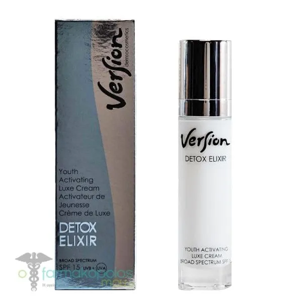 Version Detox Elixir Cream SPF15, 50ml