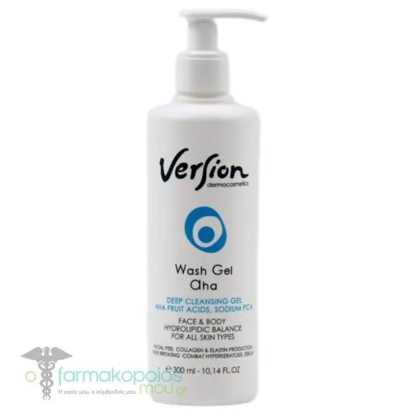 Version Wash Gel Aha Gel, 300ml