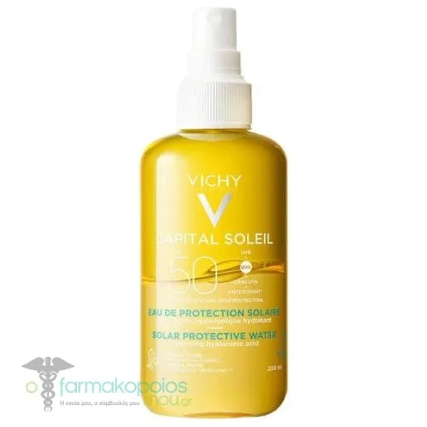 Vichy Capital Soleil Solar Protective Water Hydrating SPF50, 200ml