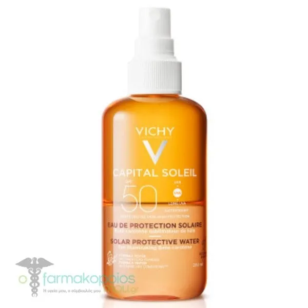 Vichy Capital Soleil Solar Protective Water Enhanced Tan SPF50, 200ml