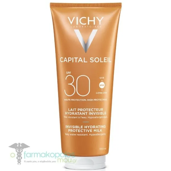 Vichy Capital Soleil SPF30 Invisible Hydrating Protective Milk, 300ml
