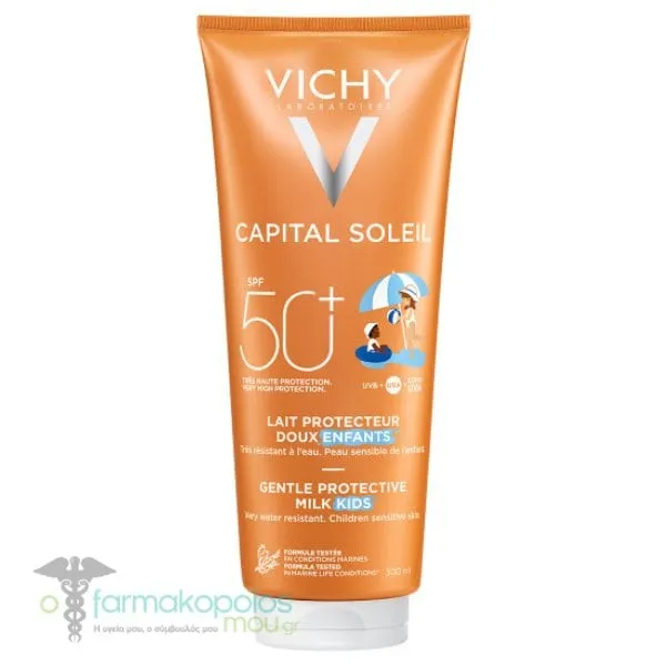 Vichy Capital Soleil Gentle Protective Milk Kids SPF50+, 300ml