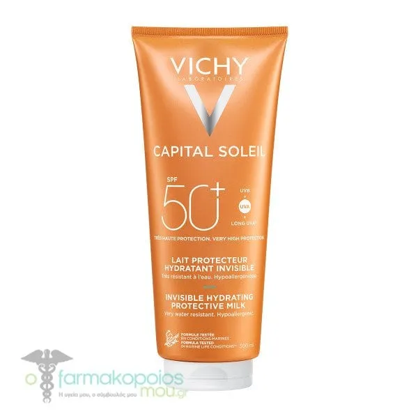 Vichy Capital Soleil Invisible Hydrating Protective Milk SPF50+, 300ml