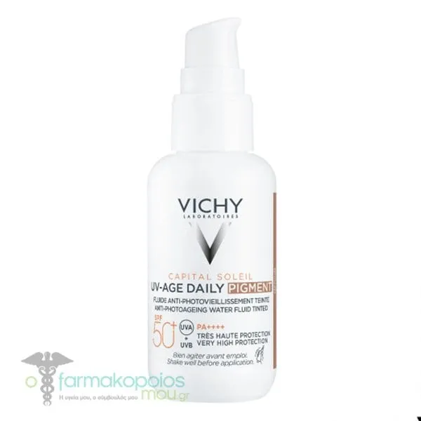 Vichy Capital Soleil UV-AGE Daily Sunscreen Medium Color SPF50+, 40ml