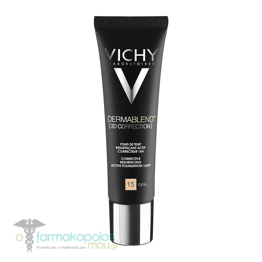Vichy Dermablend 3D Correction Corrective Resurfacing Active Foundation 16h No.15 Opal, 30ml