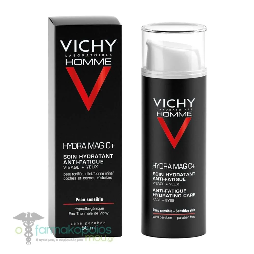 Vichy Homme Hydra Mag C+ Anti-Fatigue Hydrating Care, 50ml