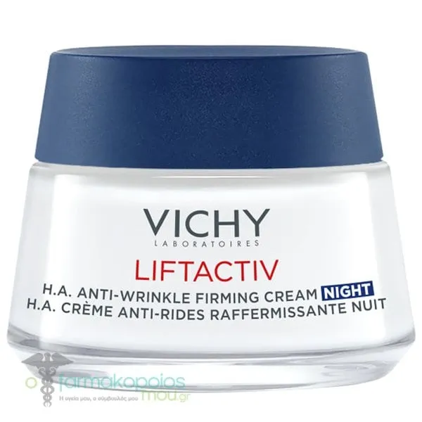 Vichy Liftactiv H.A. Anti-Wrinkle & Firming Night Cream, 50ml