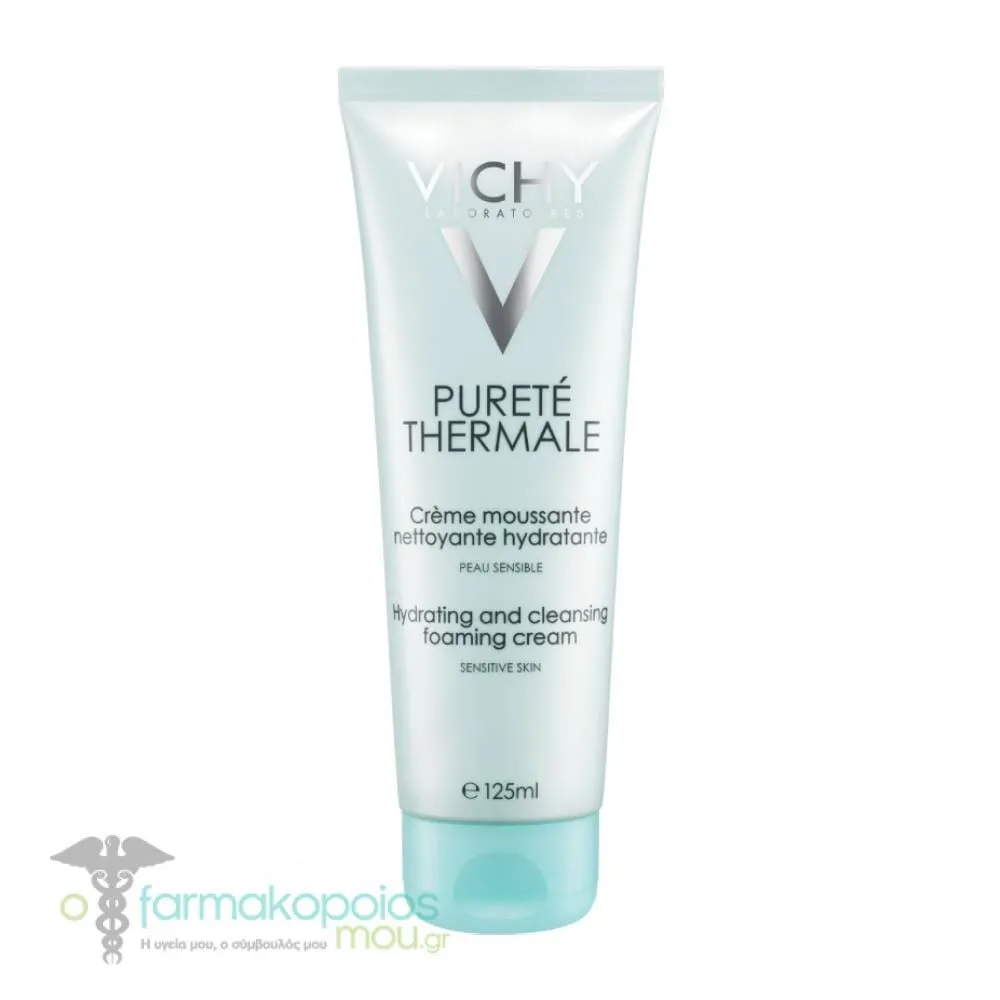 Vichy Purete Thermale Hydrating & Cleansing Foaming Cream, 125ml