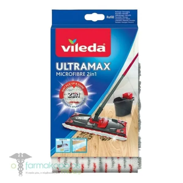 Vileda UltraMax Microfibre 2in1 Refill, 1pc