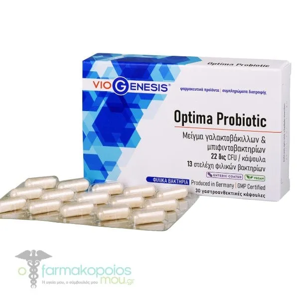 Viogenesis Optima Probiotic, 30caps