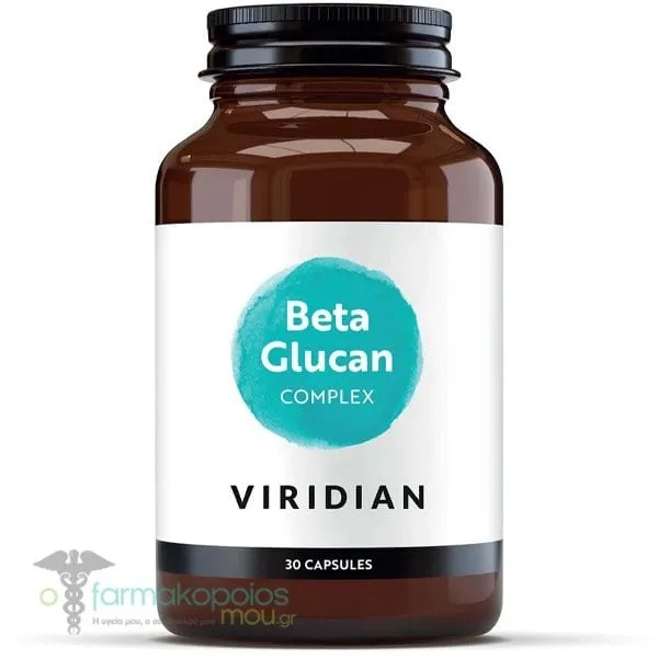 Viridian Beta Glucan Complex, 30veg.caps