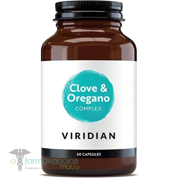 Viridian Clove & Oregano Complex, 60caps