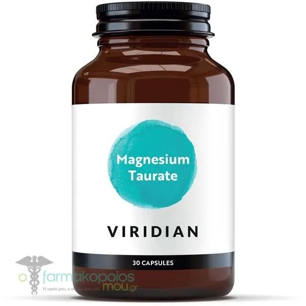 Viridian Magnesium Taurate, 30veg.caps