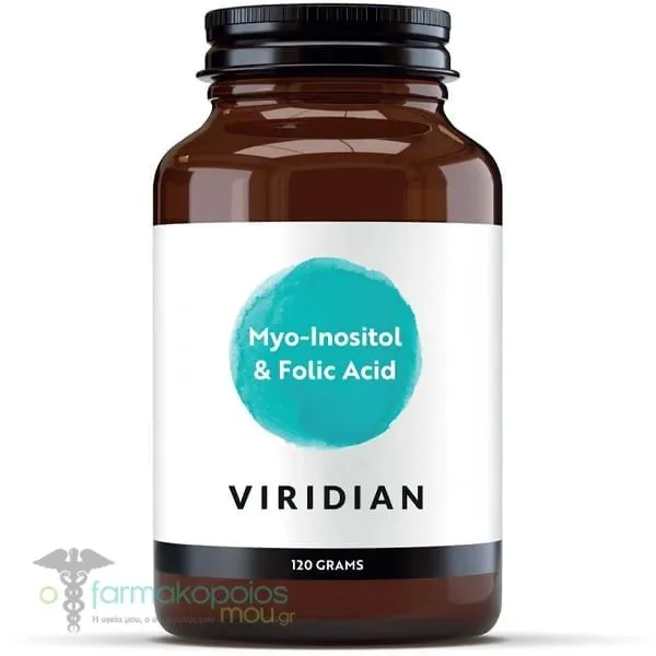 Viridian Myo-Inositol & Folic Acid Powder, 120g