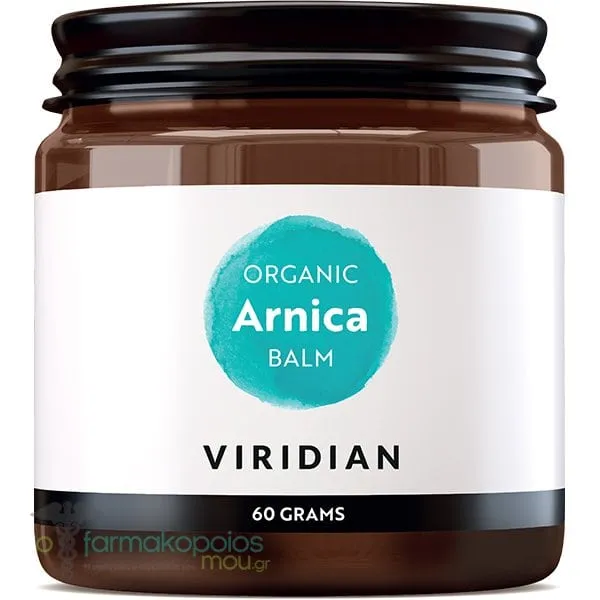 Viridian Organic Arnica Balm Βάλσαμο Περιποίησης Σώματος, 100g