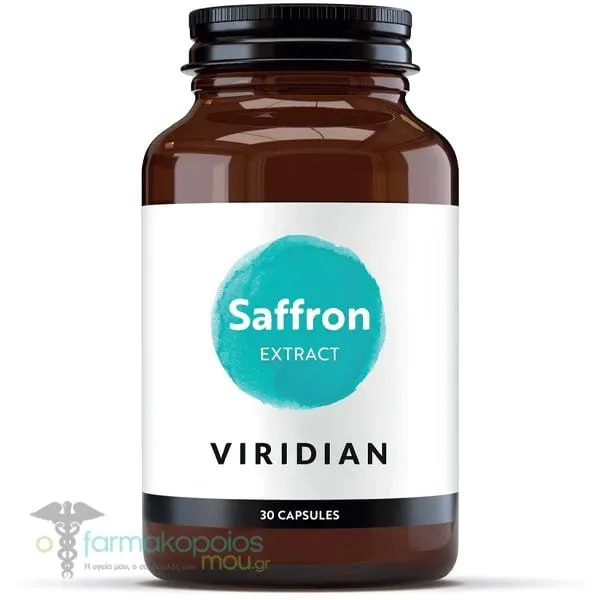 Viridian Saffron Extract, 30veg.caps