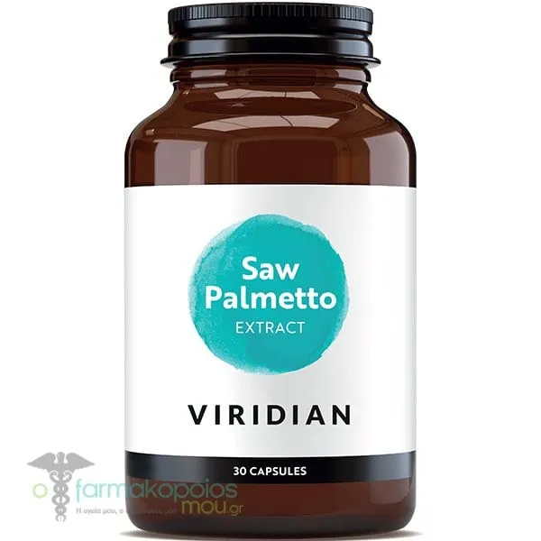 Viridian Saw Palmetto Extract, 30caps