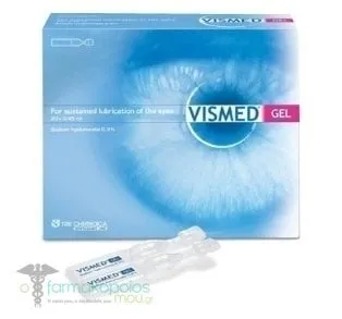 Vismed Eye Drops Gel Sodium Hyaluronate 0.30%, 20 x 0.45ml