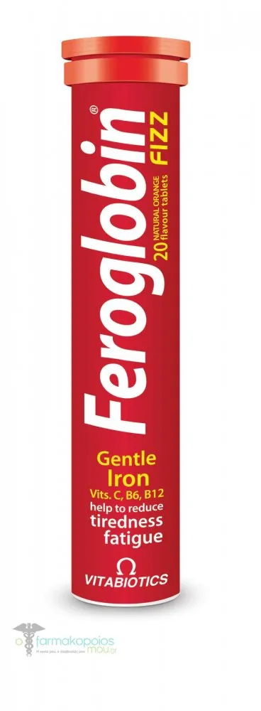 Vitabiotics Feroglobin Fizz, 20eff.tabs