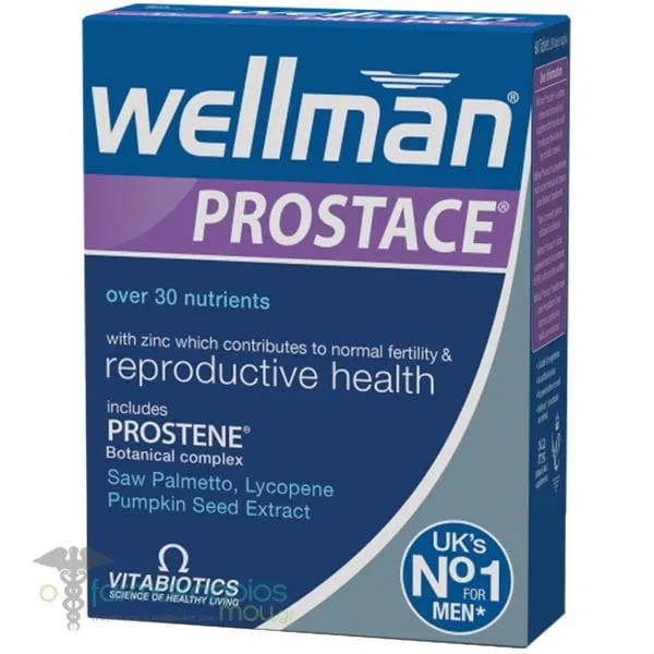 Vitabiotics Wellman Prostace, 60tabs