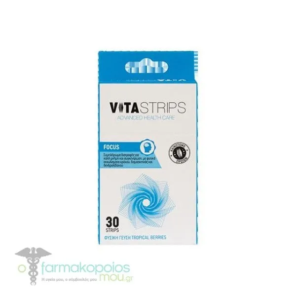 Vitastrips Focus, 30strips