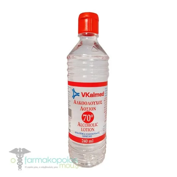 Vkalmed Alcoholic Lotion 70%, 240ml