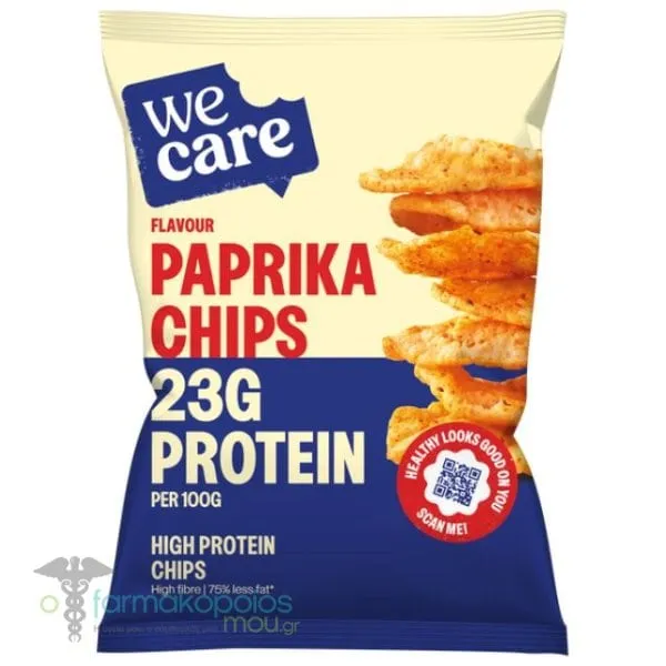 WeCare Chips Paprika, 25g