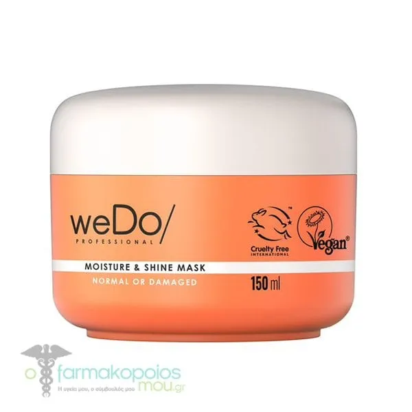 weDo Moisture & Shine Mask for Normal/ Damaged Hair, 150ml