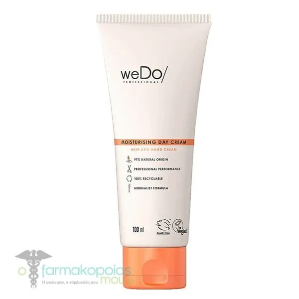 weDo Moisturising Day Hair & Hand Cream, 100ml