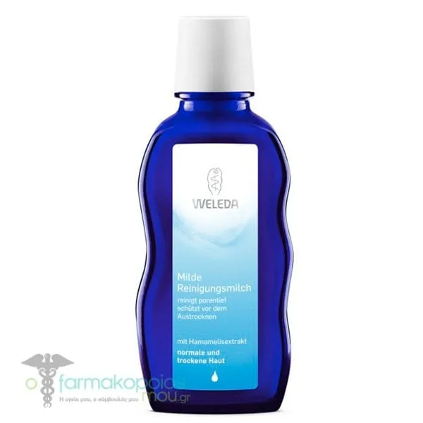 Weleda Gentle Cleansing Milk with Witch Hazel, 100ml