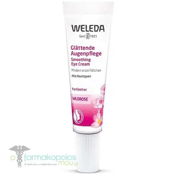 Weleda Κρέμα Ματιών Άγριο Τριαντάφυλλο, 12ml