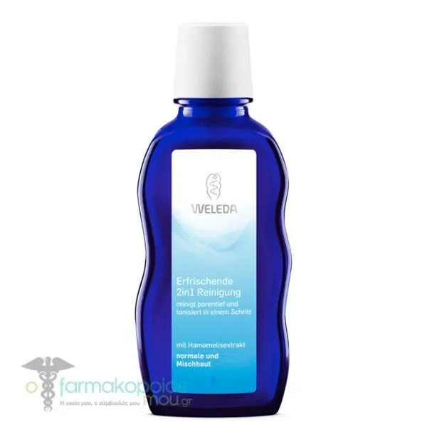 Weleda One-Step Cleanser & Toner with Witch Hazel, 100ml