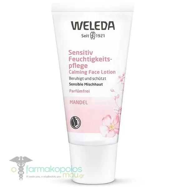 Weleda Κρέμα Ενυδάτωσης με Αμύγδαλο για Ευαίσθητες Επιδερμίδες, 30ml