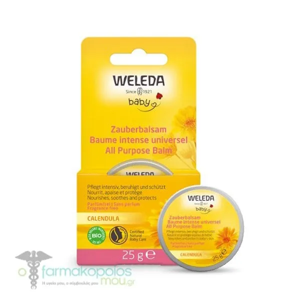 Weleda Baby Calendula All Purpose Balm, 25g