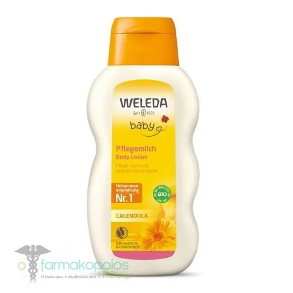 Weleda Baby Calendula Body Lotion, 200ml