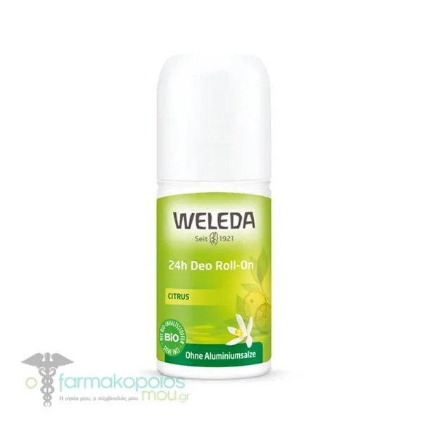 Weleda Citrus 24h Deo Roll-on, 50ml