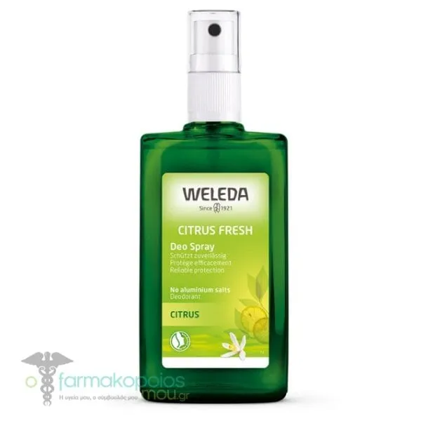Weleda Citrus Fresh Deo Spray, 100ml