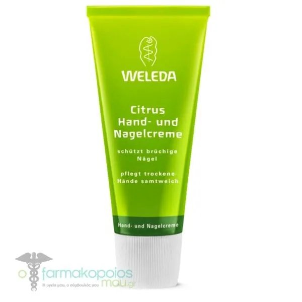 Weleda Citrus Hand & Nail Cream, 50ml