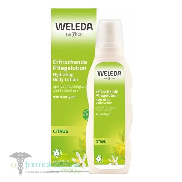 Weleda Citrus Hydrating Body Lotion, 200ml