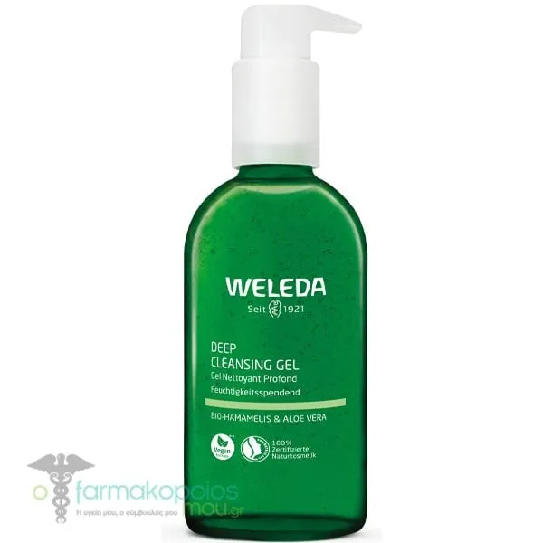 Weleda Deep Cleansing Gel για Βαθύ Καθαρισμό Προσώπου, 150ml
