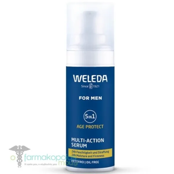 Weleda for Men 5in1 Age Protect Multi-Action Serum, 30ml