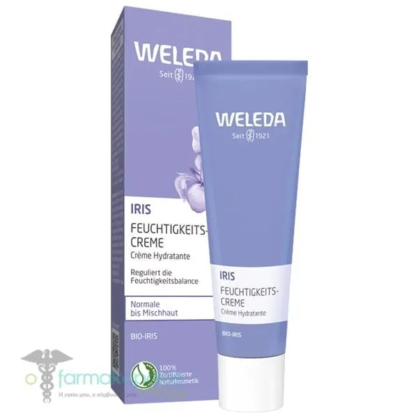 Weleda Iris Κρέμα Ενυδάτωσης για Κανονικό έως Μικτό Τύπο Δέρματος, 30ml