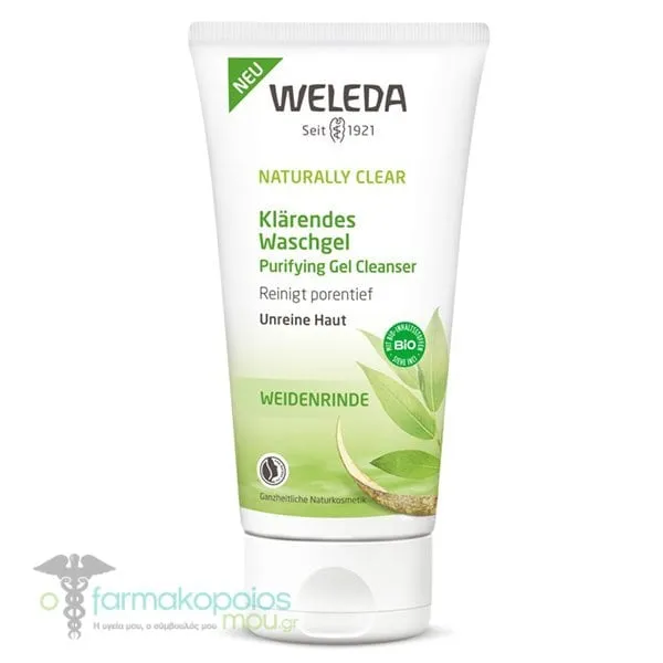 Weleda Naturally Clear Purifying Gel Cleanser, 100ml