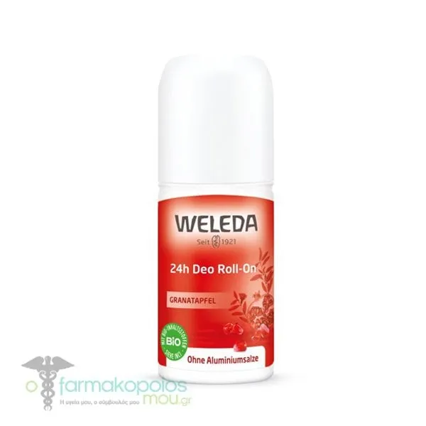 Weleda Pomegranate 24h Deo Roll-On, 50ml