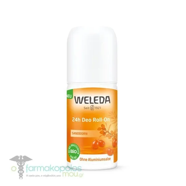Weleda Sea Buckthorn Roll-On Deo 24h, 50ml