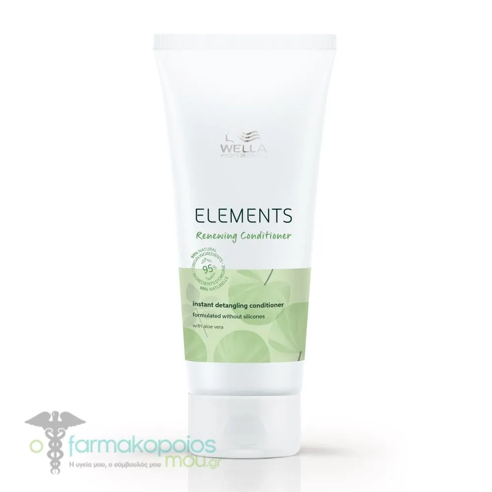 Wella Elements Renewing Conditioner Kρέμα Μαλλιών, 200ml