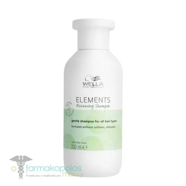 Wella Elements Renewing Shampoo, 250ml