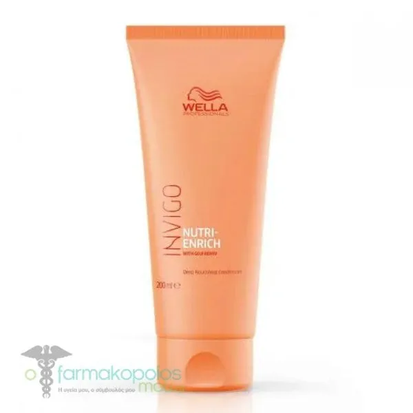 Wella Invigo Nutri-Enrich Deep Nourishing Conditioner, 200ml