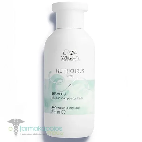 Wella Nutricurls Curls Σαμπουάν Micellar για Μπούκλες, 250ml